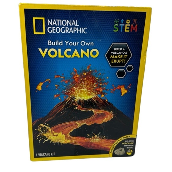 Create Your Own Erupting Volcano! 🌋‎ National Geographic STEM Kit - Picture 1 of 5